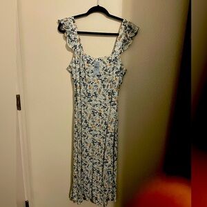 Anne Taylor midi sleeveless floral dress